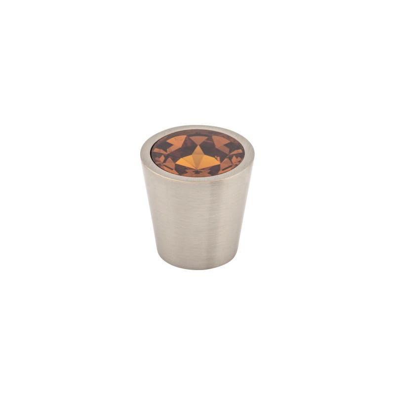 Top Knobs Wine Crystal Center Knob - Crystal & Additions Collection detail view
