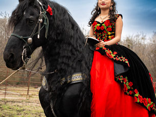 How to Do a Quinceanera Photoshoot with Horses | ROD'S STUDIO