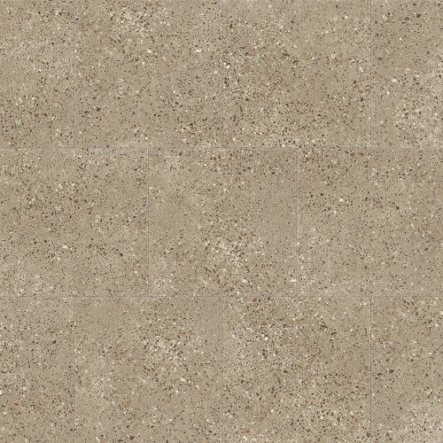 Metroflor Deja New - Terrazzo, Brown Suede - LVT Flooring Sample