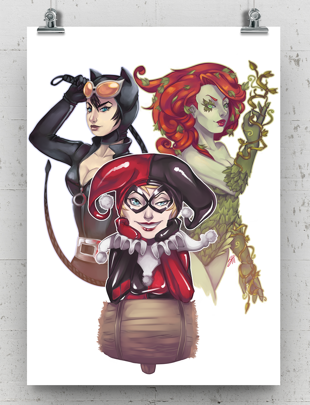 [Print] Gotham City Sirens