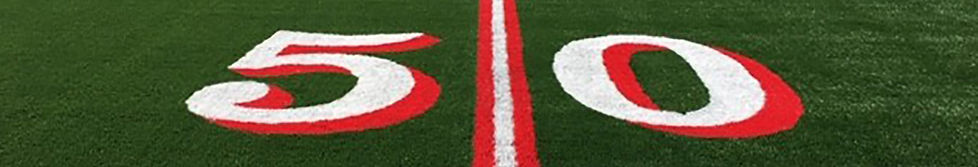 McDonald County High School synthetic turf football field built by Midwest Synthetic Turf Professionals.