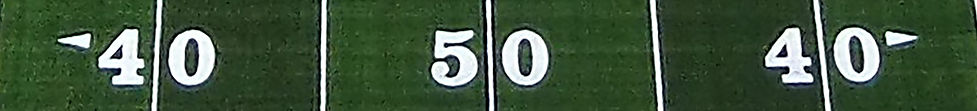 Oak Grove High School synthetic turf football field number package built by Midwest Synthetic Turf Professionals.