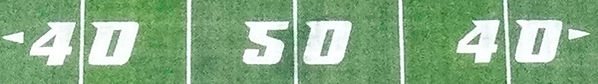 St James Academy field number package built by Midwest Synthetic Turf Professionals.