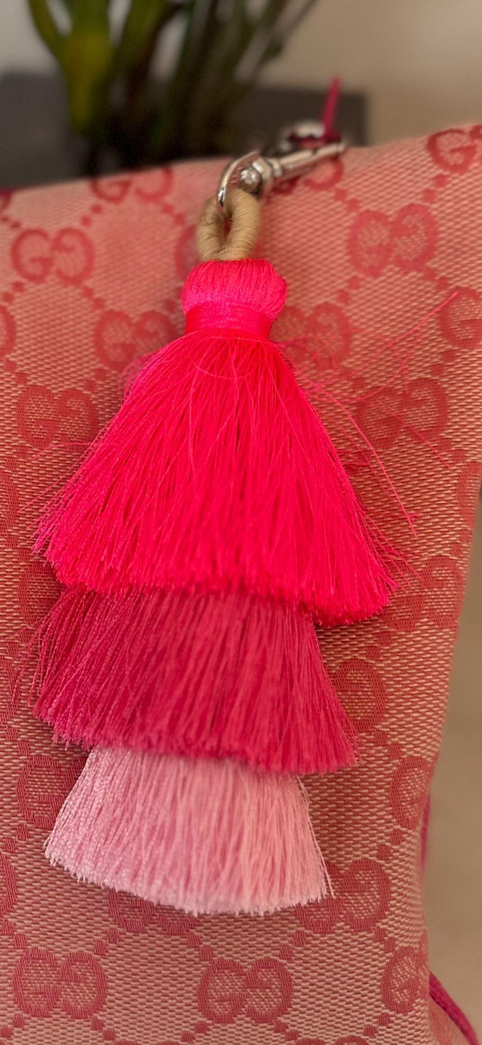 Hot Pink Tassel