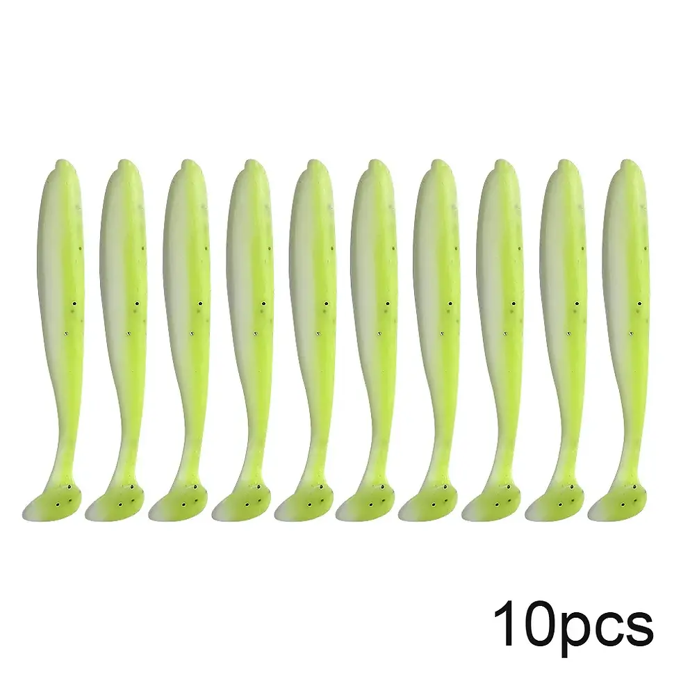 Thumbnail: QXO 10pcs/Lot Soft Lures Silicone Bait