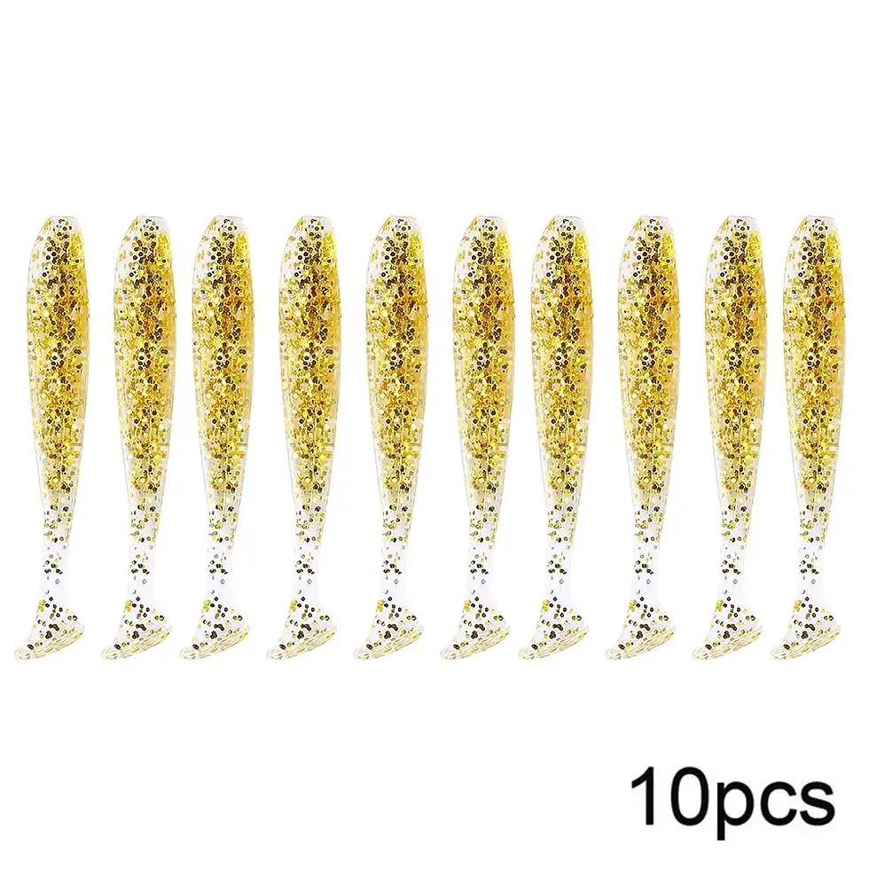 Thumbnail: QXO 10pcs/Lot Soft Lures Silicone Bait