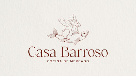 Diseño logotipo y branding Casa Barroso, Viña Veramonte