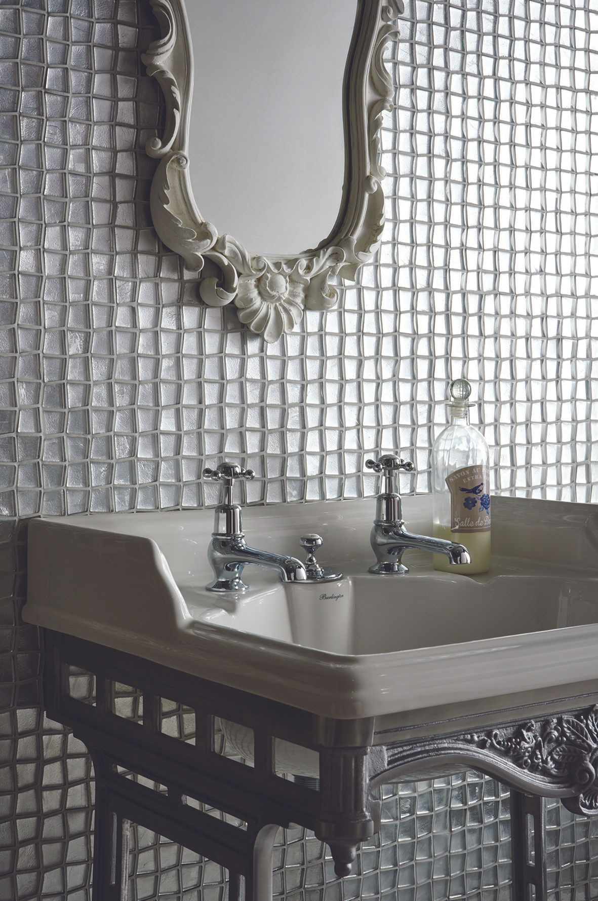 Ares Silver Foil Mosaic