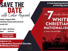 Summer Keynote Event: The Seven Deadly Sins of White Christian Nationalism: An Action Plan