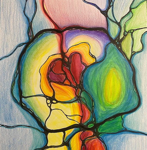 Neurographik, Kunst, Bina Baum, Herzensanliegen, Sinnvolle Arbeit, Lebenssinn, Traumaheilung