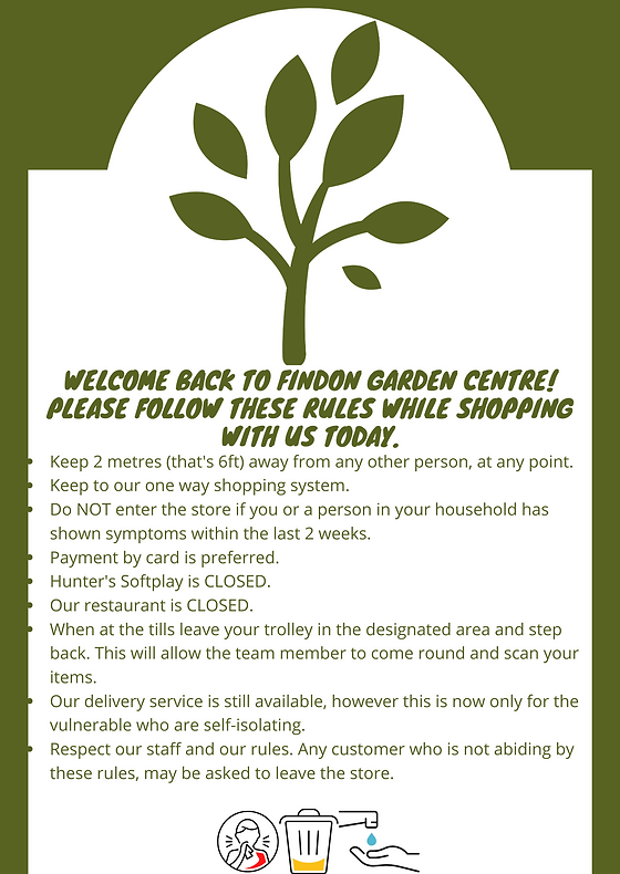 Covid 19 Findon Garden Centre