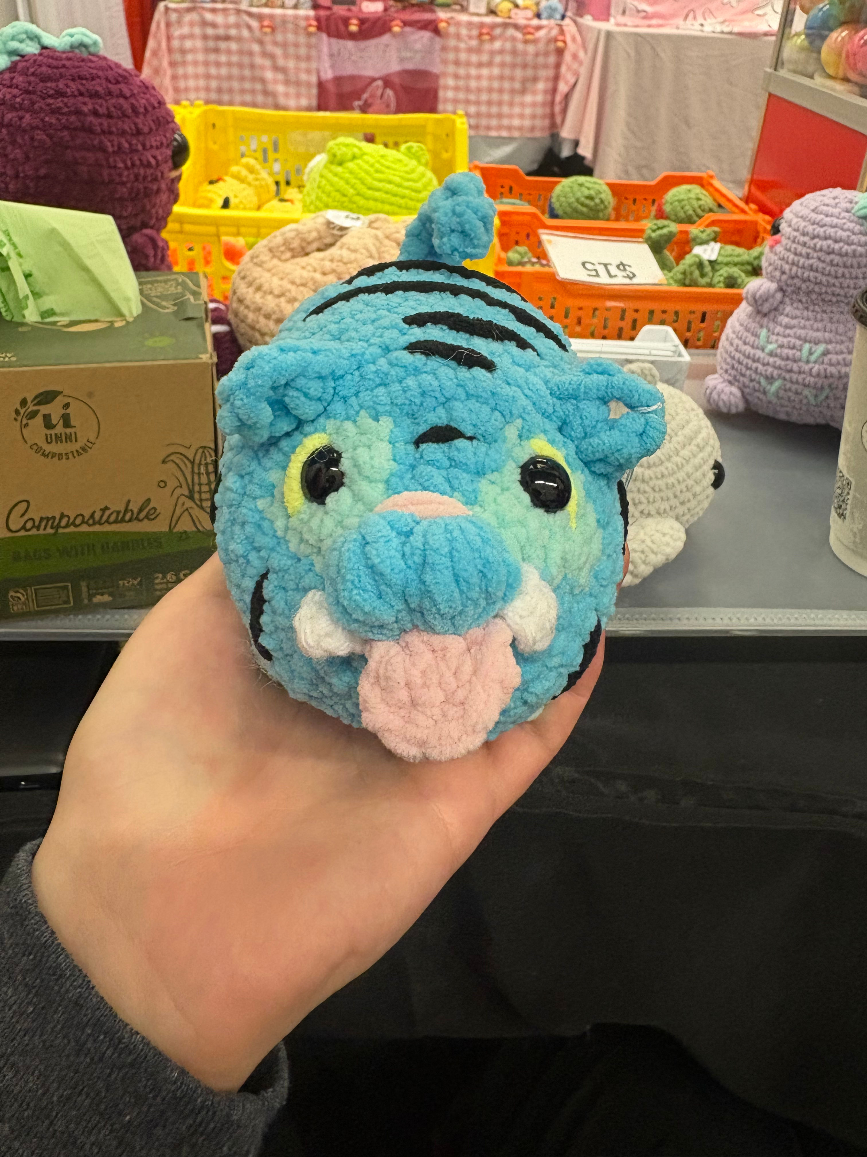 Silly Blue Tiger 