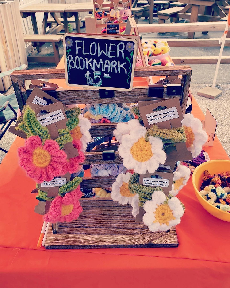 Thumbnail: Flower Bookmark