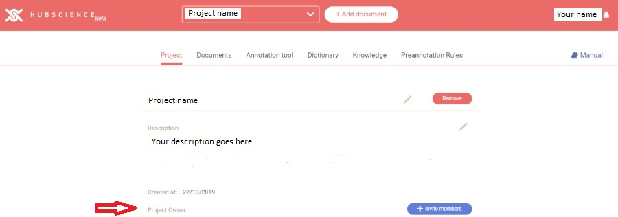 hubscience dashboard