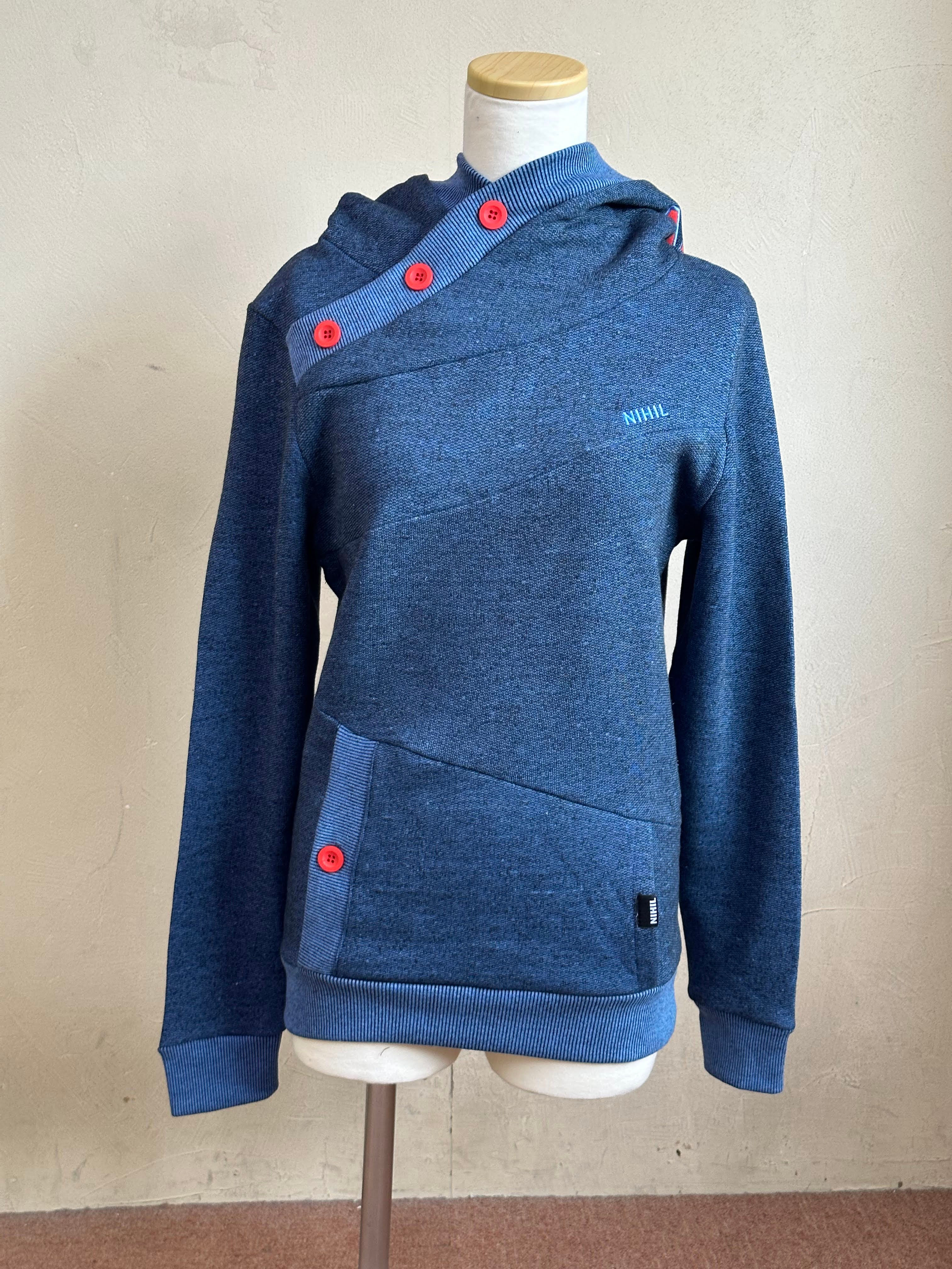 NIHIL Wombat Sweater Vista Blue