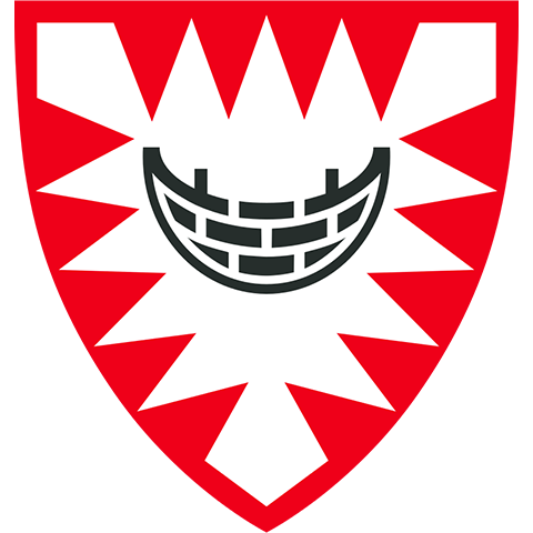 Wappen von Kiel mit rot-weißem Zickzackmuster – steht für die apoFinanz-Region Nord-Ost und die individuelle Betreuung medizinischer Fachkräfte in Schleswig-Holsteins Landeshauptstadt.