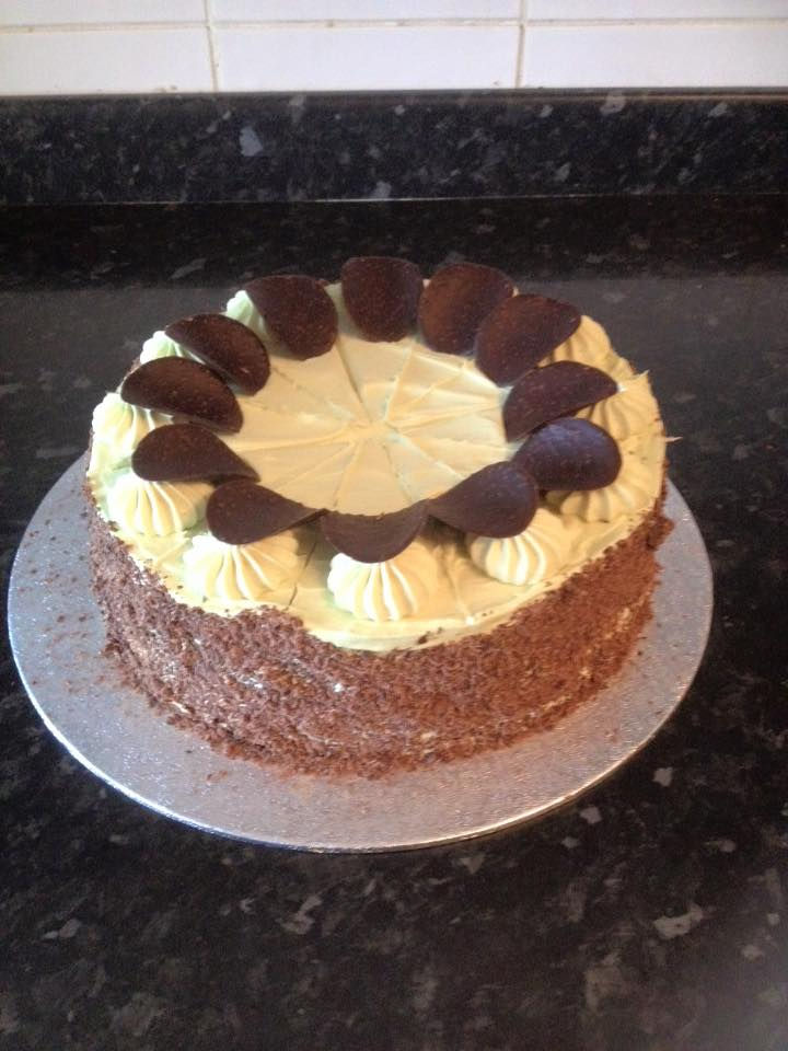 Mint Chocolate Cake
