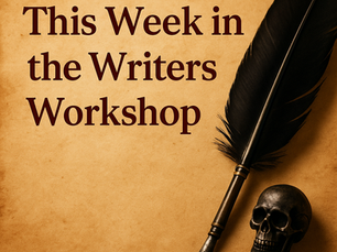 Week 8: Writing Relationships Under Strain (Horror Edition)