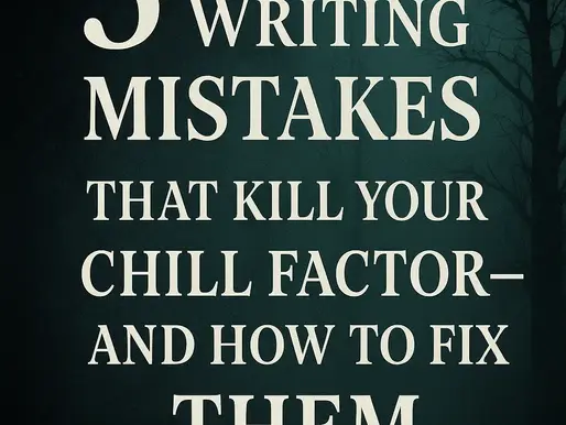 5 Horror Writing Mistakes That Kill Your Chill Factor—and How to Fix Them