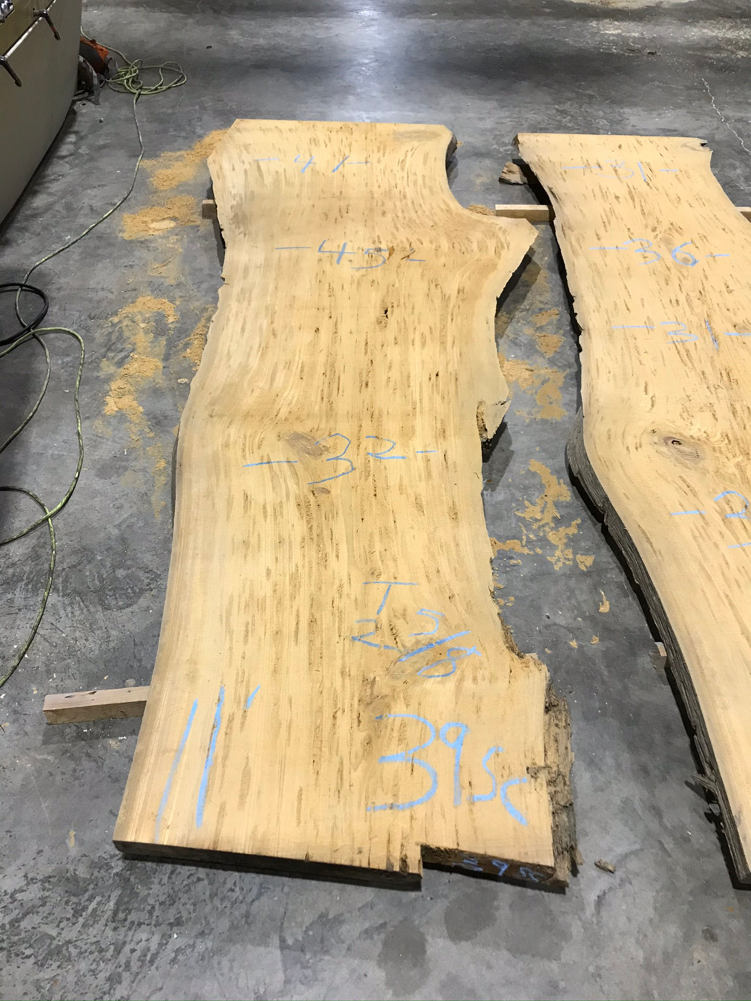 Sinker Cypress Slab SC#39