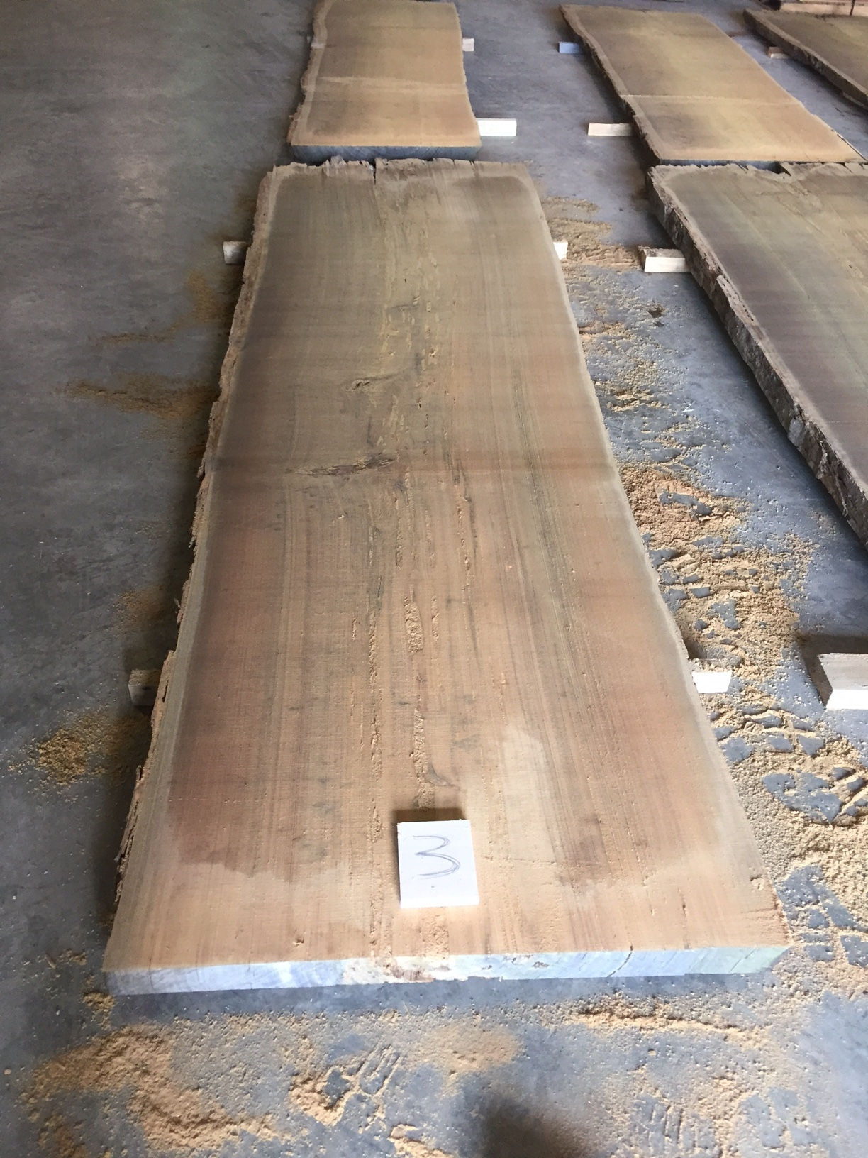 Axe Cut Sinker Cypress #3 (Pecky)