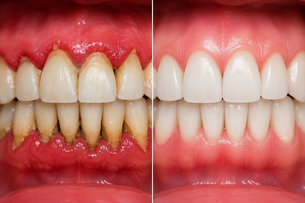 Periodontitis gum disease treatment in Kompally