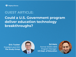 Could a U.S. Government program deliver education technology breakthroughs?​