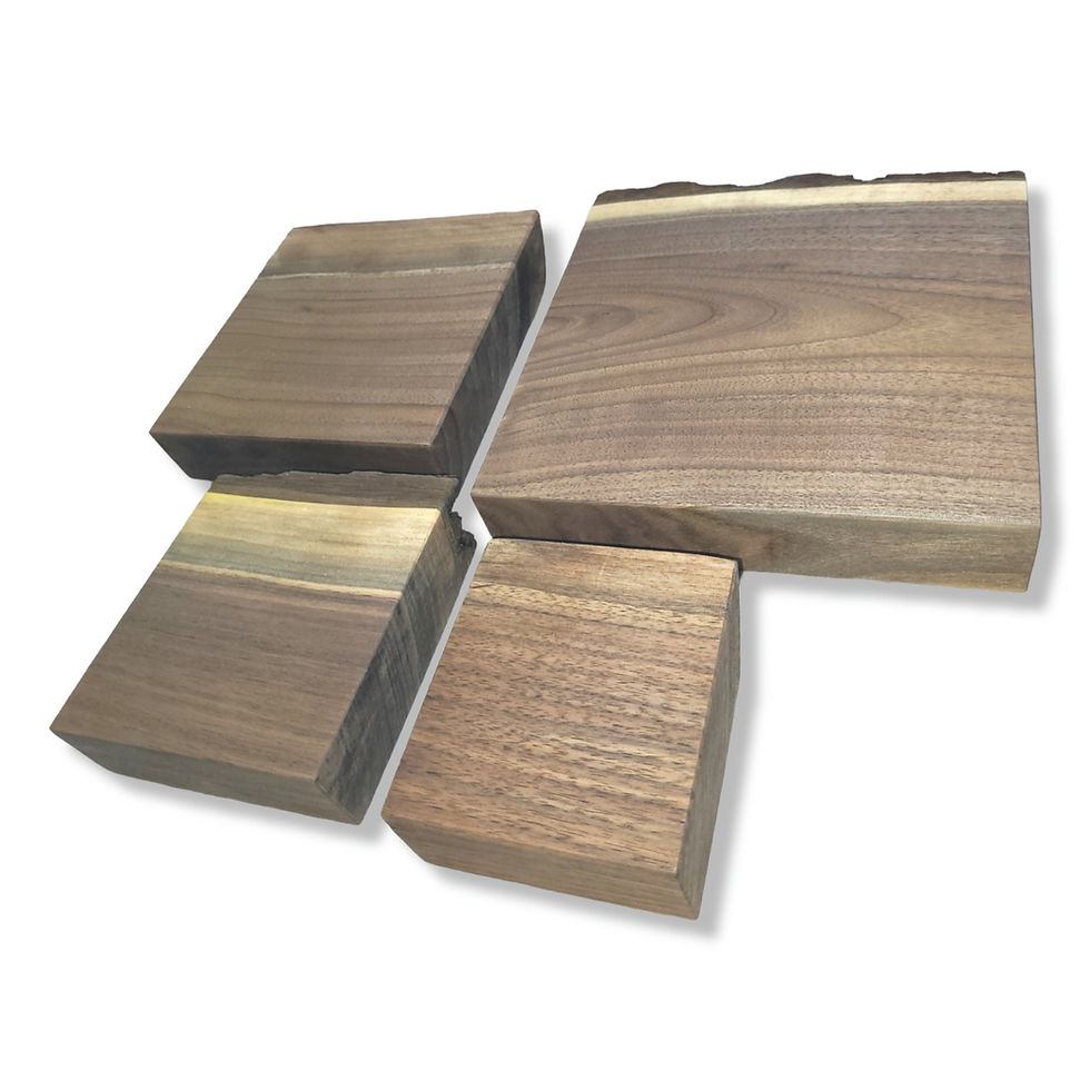 Thumbnail: This is Us Our Life Story Home Shelf Sitter | Carved Live Edge Walnut Wood Sign