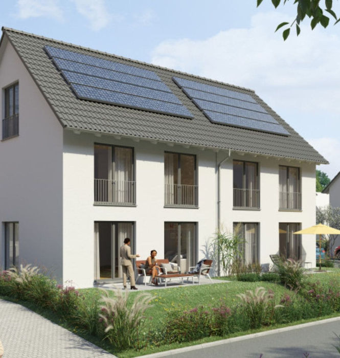 Aussenansicht Musterhaus Haigerloch