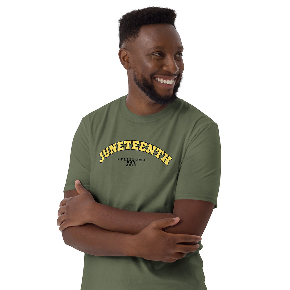 Thumbnail: Juneteenth Freedom Day 2025 – Commemorative Short-Sleeve Unisex T-Shirt