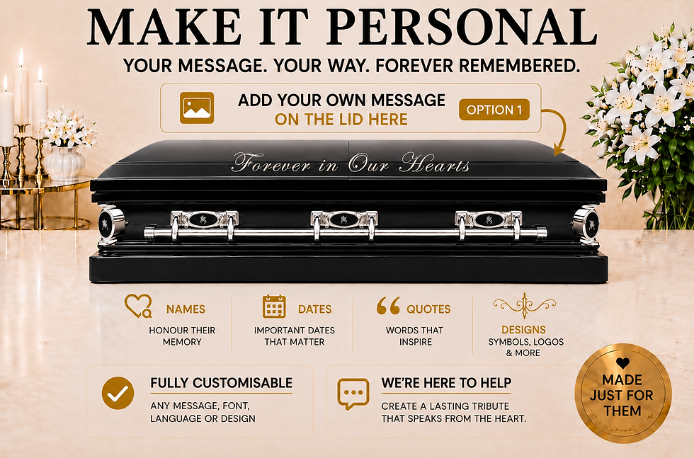 Thumbnail: PRAYING HANDS CASKET