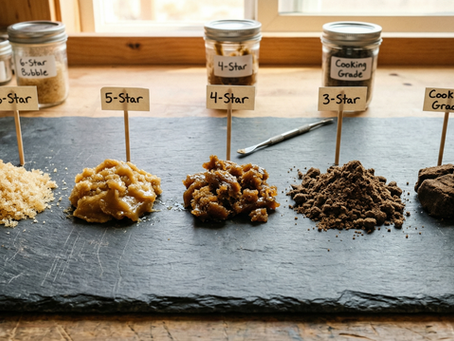 ⭐ How to Read Bubble Hash Grades (Full Melt to Cooking Grade)