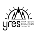 YRES detailed logo in black