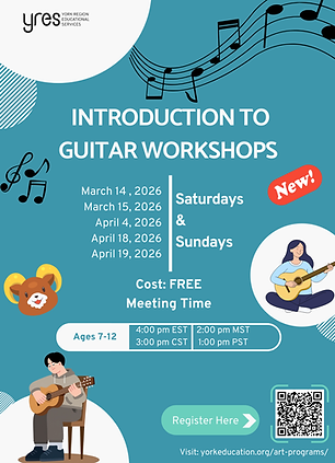 Intro to guitar flyer