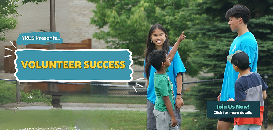 Volunteer Success Program banner