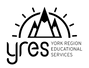 YRES detailed logo in black