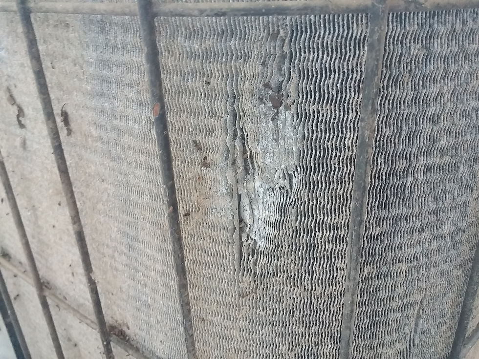 Damaged A/C