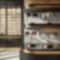 DALL·E 2025-01-23 18.49.42 - A stylish, modern eyewear display with elegant eyeglasses and