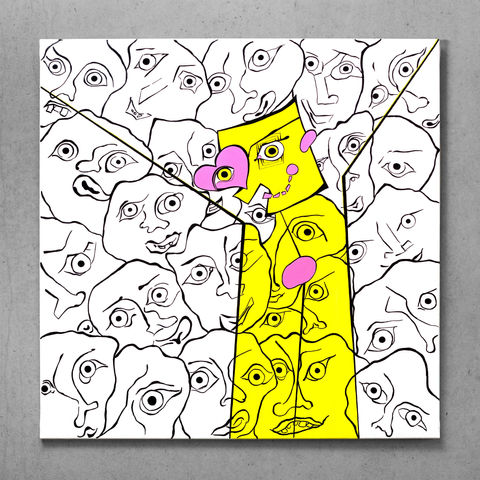 Kunst, Bild, Zeichnung, Casting