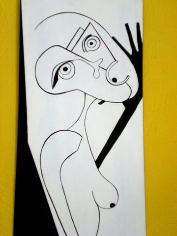 Kunst, Bild, Zeichnung, Mensch