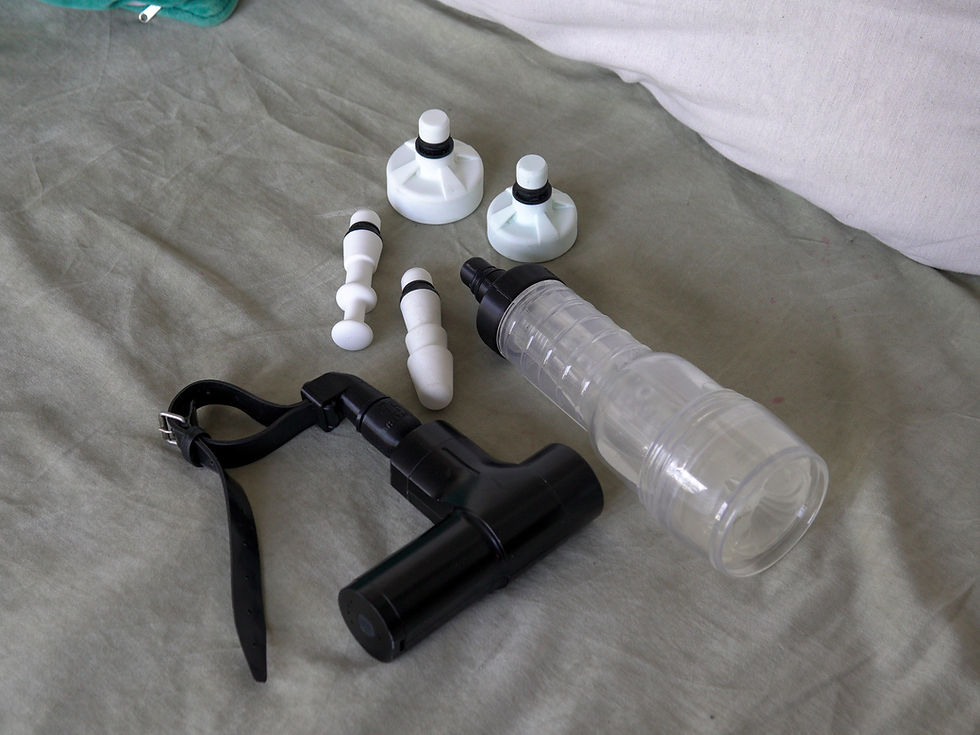 Thumbnail: Angel Grip 3.0 Pleasure Strap Generic Massage Adapter