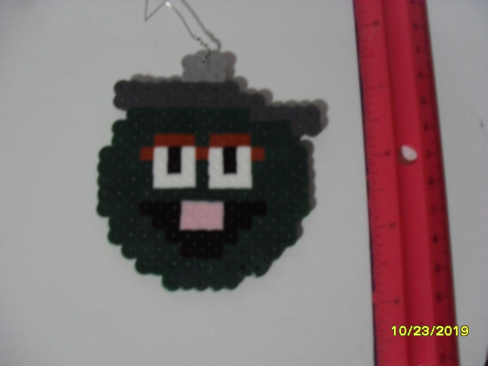 Thumbnail: Seasme Street inspired holiday ornaments!