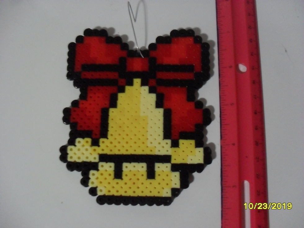 Thumbnail: Mario Mushroom inspired Holiday ornaments!