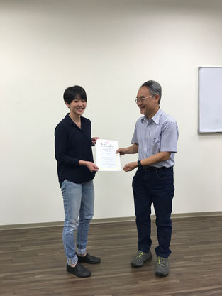 恭喜孫乙立同學榮獲醫工所論文競賽初賽特優、楊翎筑同學榮獲醫工所論文競賽初賽優等