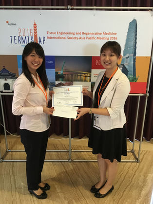恭喜楊翎筑同學參加【TERMIS-AP 2016 SYIS Oral Presentation】榮獲第三名