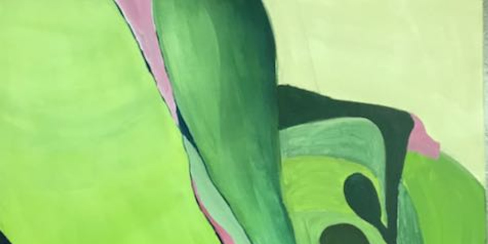 Abstract schilderij (1)