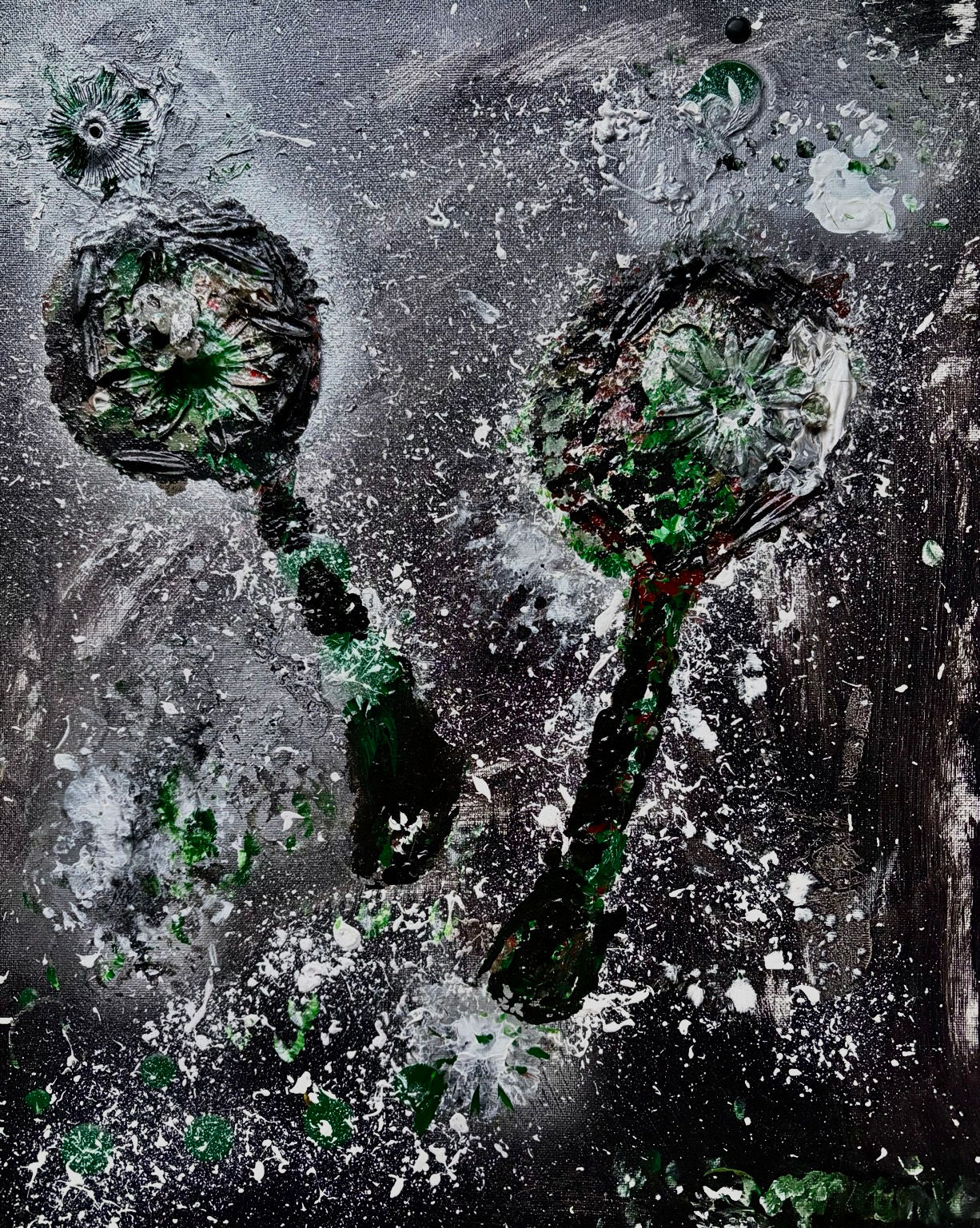 EMERALD CRYSTAL MARACAS