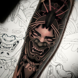 Inkology Tattoo Art Gallery Denver, CO artist Jean Paul Marat examples of tattoo art