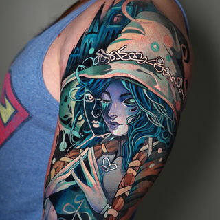 Inkology Tattoo Art Gallery Denver, CO artist Jean Paul Marat examples of tattoo art