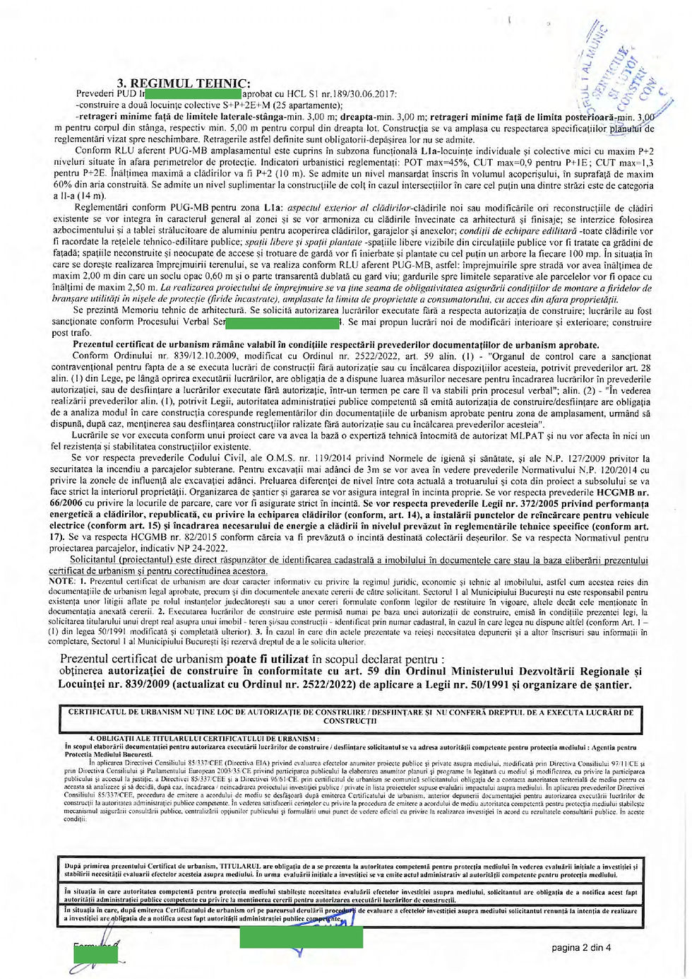 model certificat de urbanism